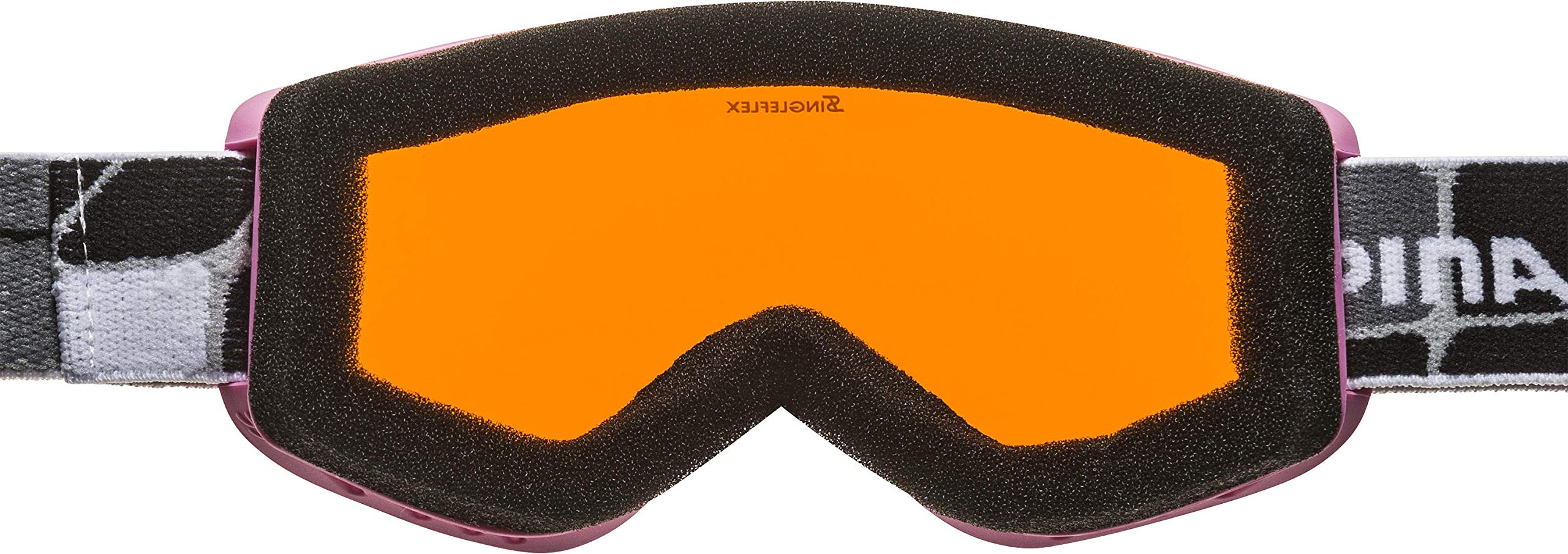 ALPINA Unisex dziecięce okulary narciarskie Carvy 2.0 ALPINA CARVY 2.0 (1 opakowanie)