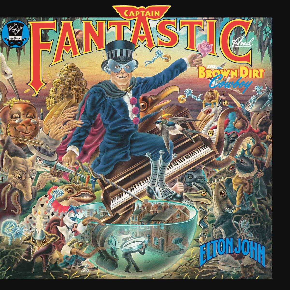 中古Blu-ray Audioエルトン・ジョン「キャプテン・ファンタスティック」 Captain Fantastic And The Brown Dirt Cowboy (Ltd. 2CD/50th