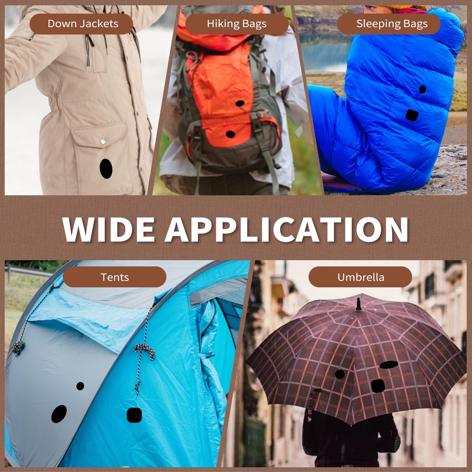 Herstelpatches voor donsjacks: Eenvoudig te gebruiken, voorgesneden, zelfklevend, waterdichte stof, scheurbestendige rip-stop nylon patches voor kleding, donsjacks, outdooruitrusting - koningsblauw Herstelpatches voor donsjacks: Eenvoudig te gebruiken, voorgesneden, zelfklevend, waterdichte stof, scheurbestendige rip-stop nylon patches voor kleding, donsjacks, outdooruitrusting - koningsblauw