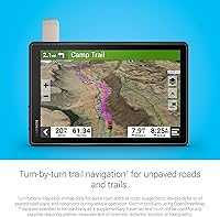 Vista 4 de Garmin Tread XL Overland, navegador todo terreno, resistente, mapeo integrado, iOverlander, pantalla ultrabrillante, grande