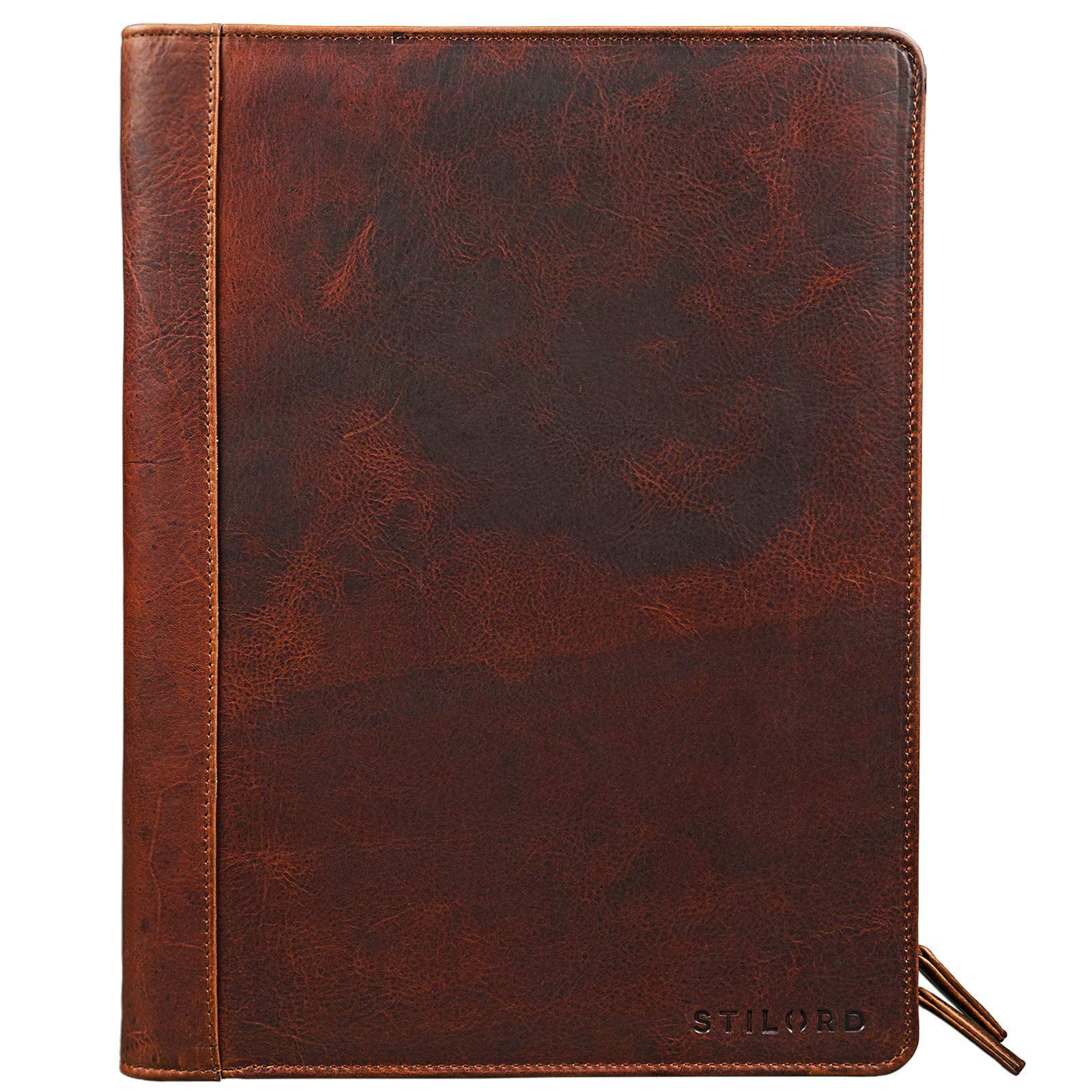 STILORD Julius Vintage Porte-Documents Cuir Marron DIN A4