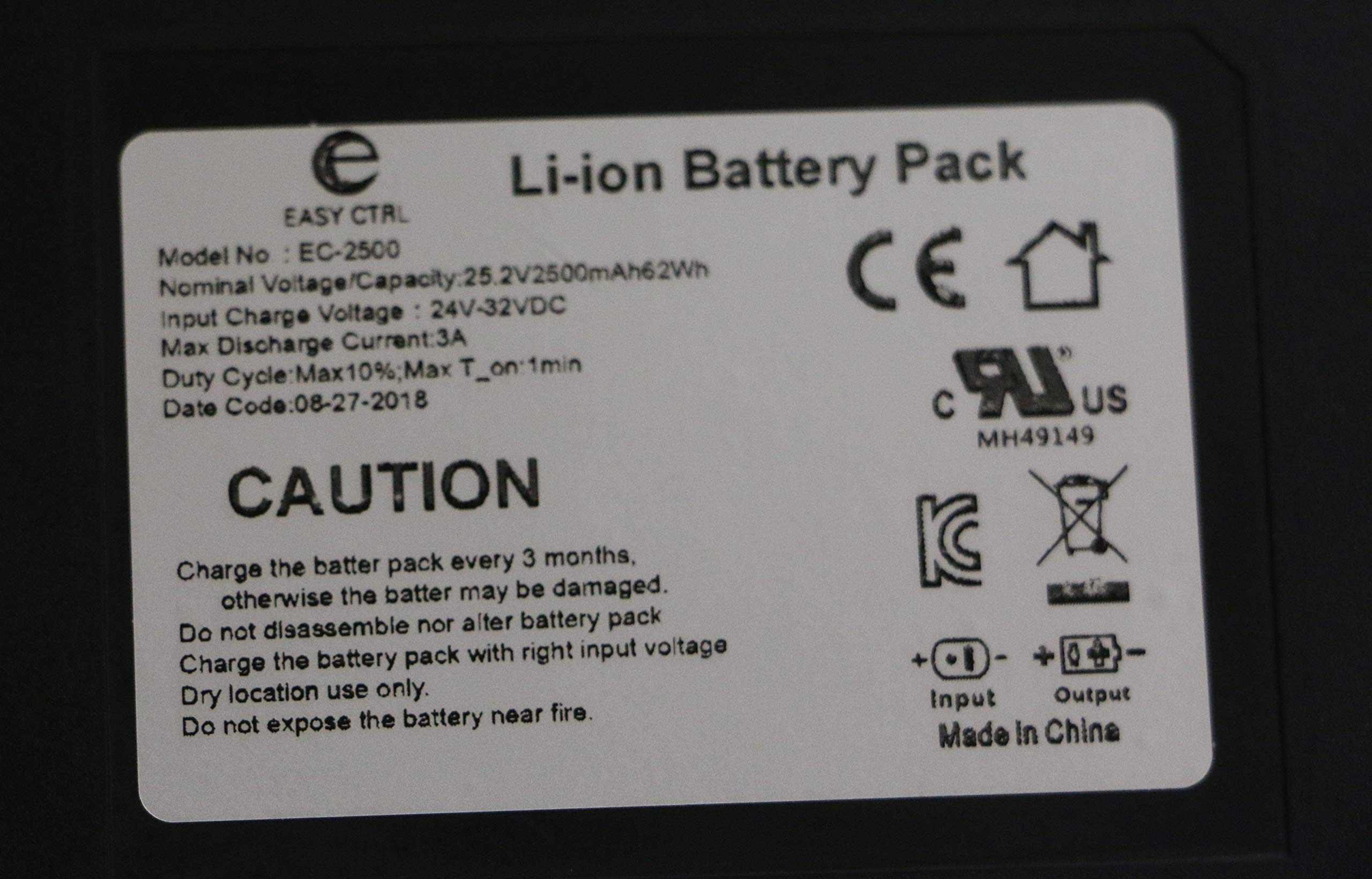 iRelax 2500 mAh Wireless Battery Pack for Power Recliners and Motion