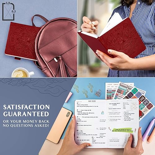 Miniatura 7 de Planificador Legend  planificador de vida semanal y mensual sin fecha para alcanzar tus objetivos y vivir feliz. Cuaderno organizador, diario de