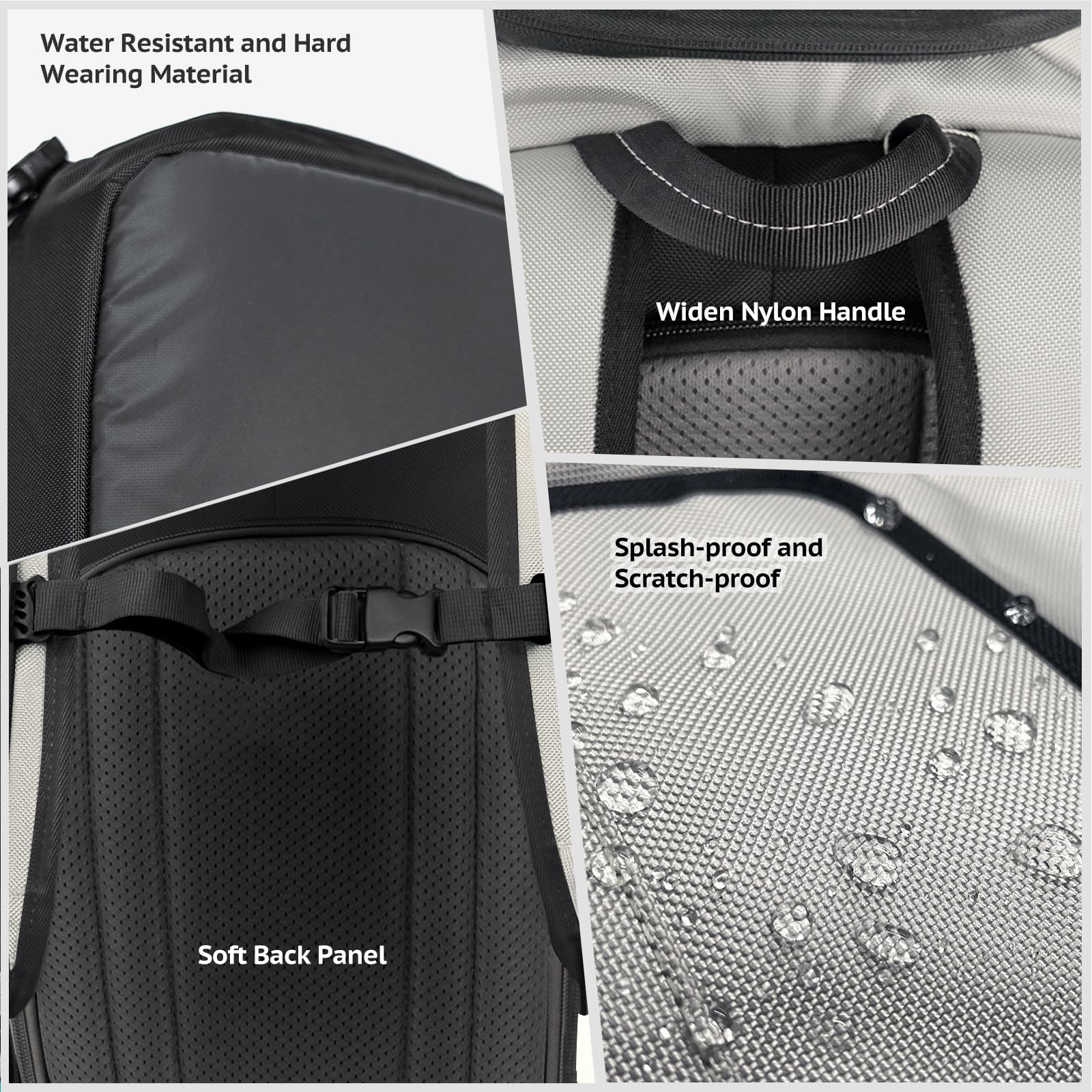 Unigear Borse per Scarponi Sci, 50L/70L Zaino per Scarponi da Sci Snowboard con Sistema Molle Negozio Attrezzatura Inclusa Scarpe, Giacca, Casco, Occhiali, Guanti, Scarponi da Neve