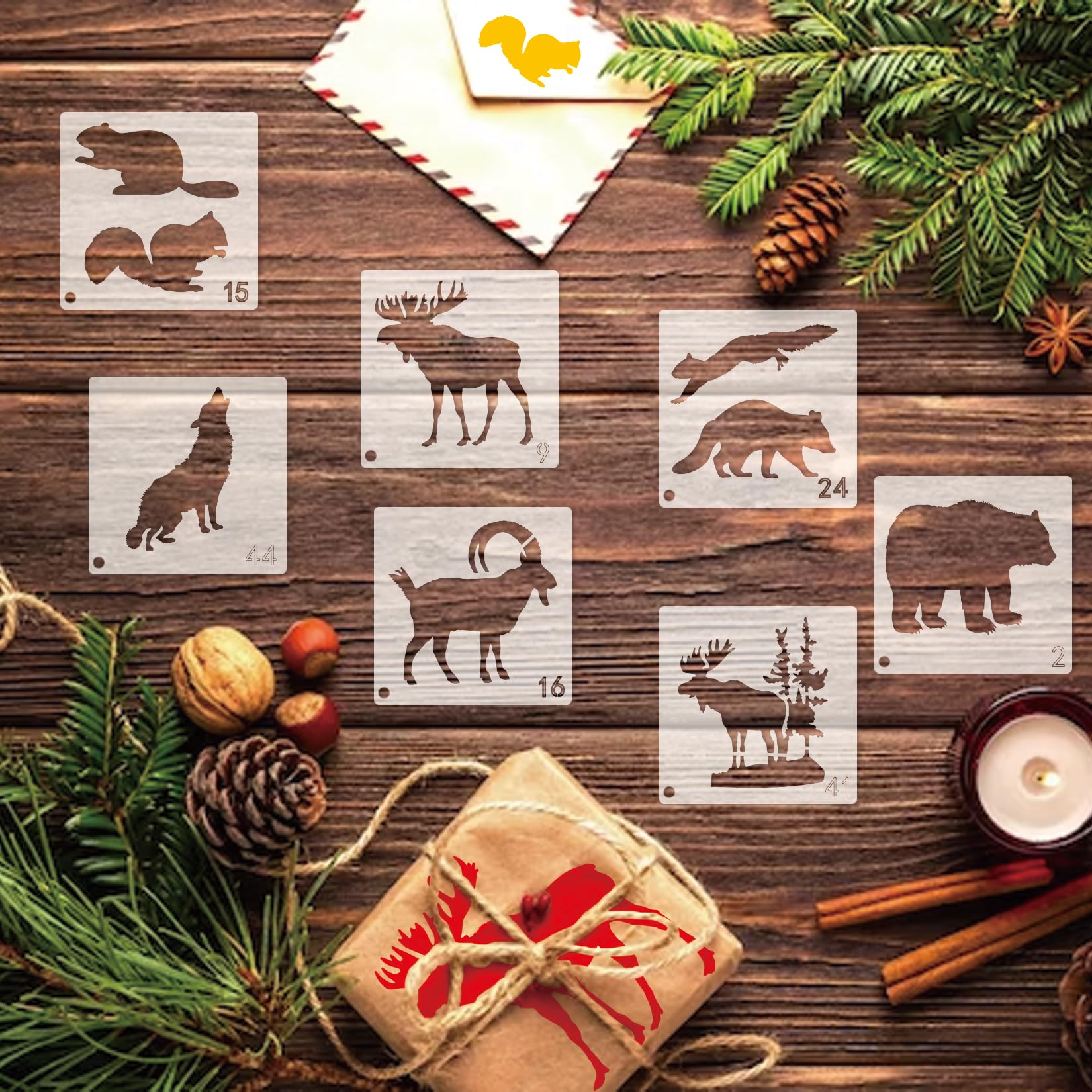 Amazon.com : 45pcs Forest Animals Stencils for Painting on Wood Wilderness Tree Stencils Paint Wildlife Burning Patterns Bears Deers Template on Art Craft Canvas Wall Fabric Rock (45 Wildlife) : Arts, Crafts amazon-com-45pcs-forest-animals-stencils-for-painting-on-wood-wilderness-tree-stencils-paint-wildlife-burning-patterns-bears-deers-template-on-art-craft-canvas-wall-fabric-rock-45-wildlife-arts-crafts