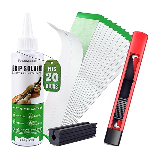 Regripping Fits 20 Golf Clubs Professional Golf Grip Kit, Inlcudes