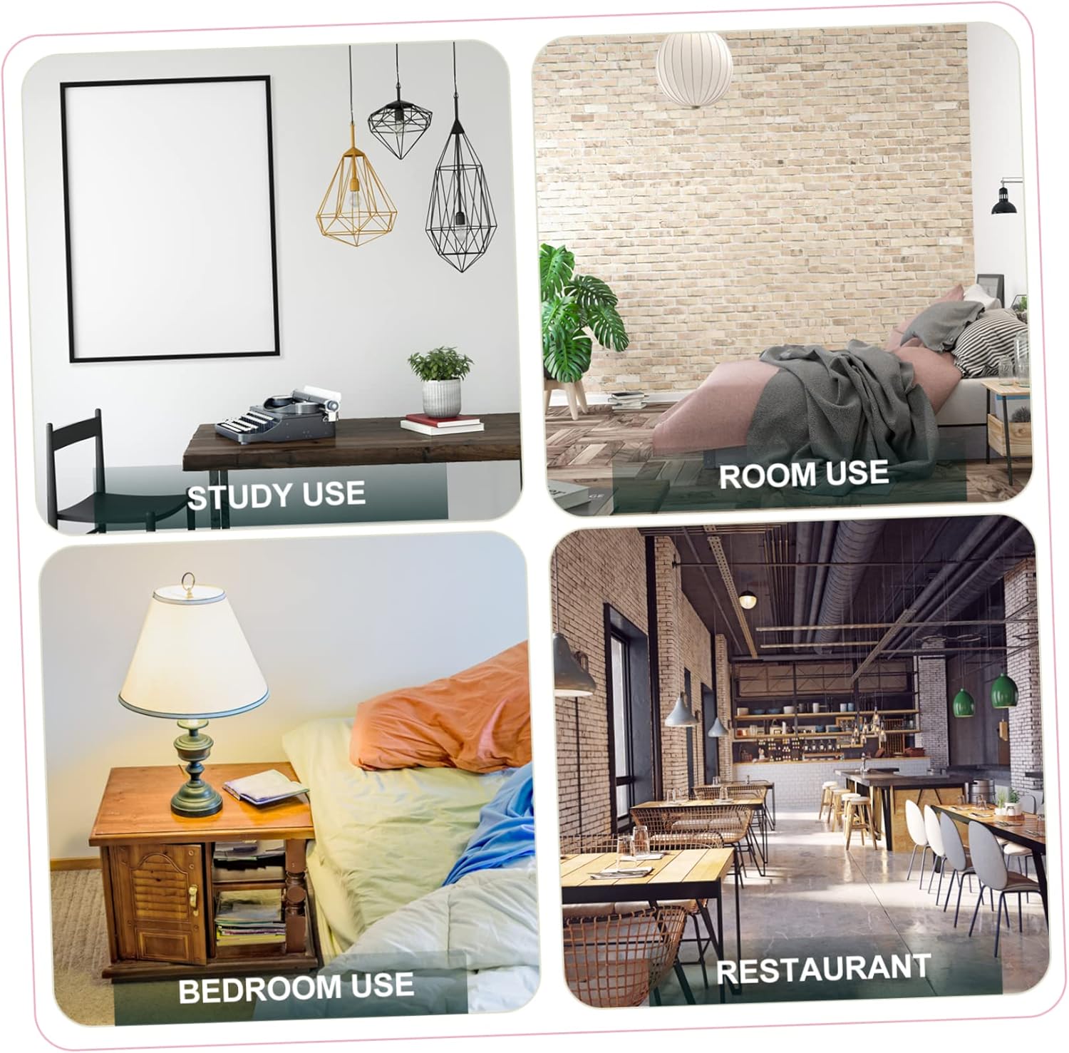 Homoyoyo Flower Glass Lampshade Replacement Style Lampshade for Ceiling/wall Lamp