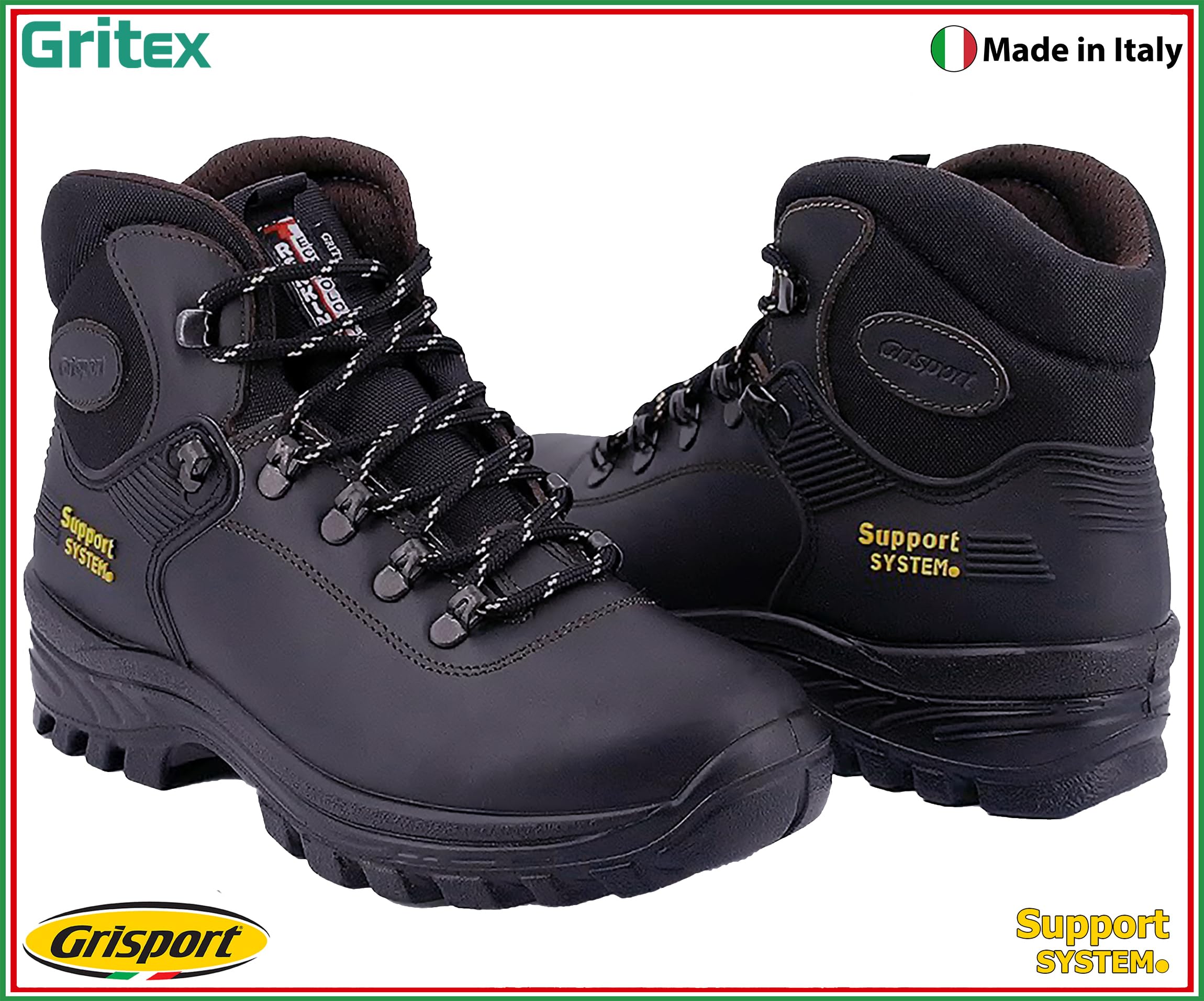Grisport 10242D26G LONTRA Dakar Trekking wysokość kostki gumowa wyściółka GRITEX wodoodporna metalowa przelotka system wsparcia