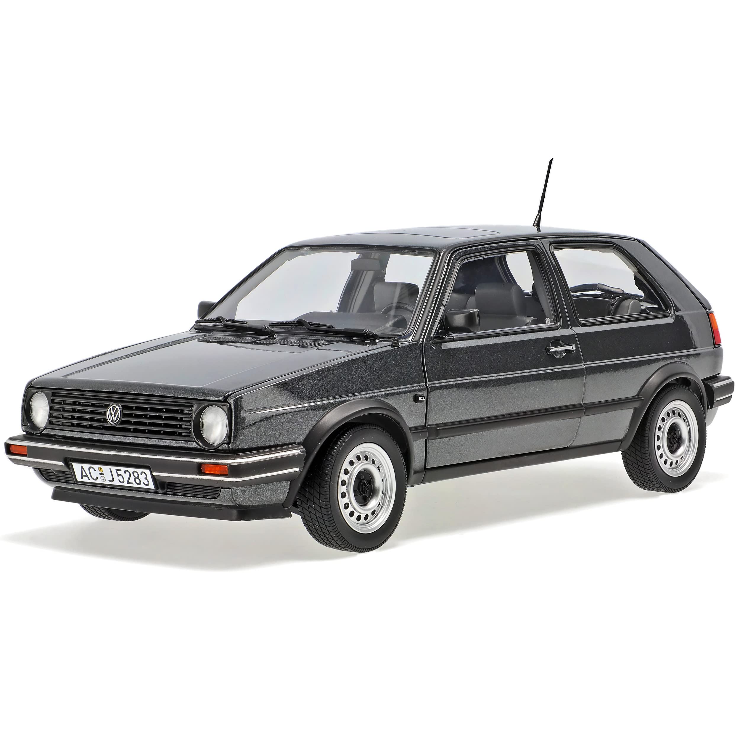 Volkwagen Golf II CL Grau Metallic 1983-1992 1/18 Norev Modell Auto