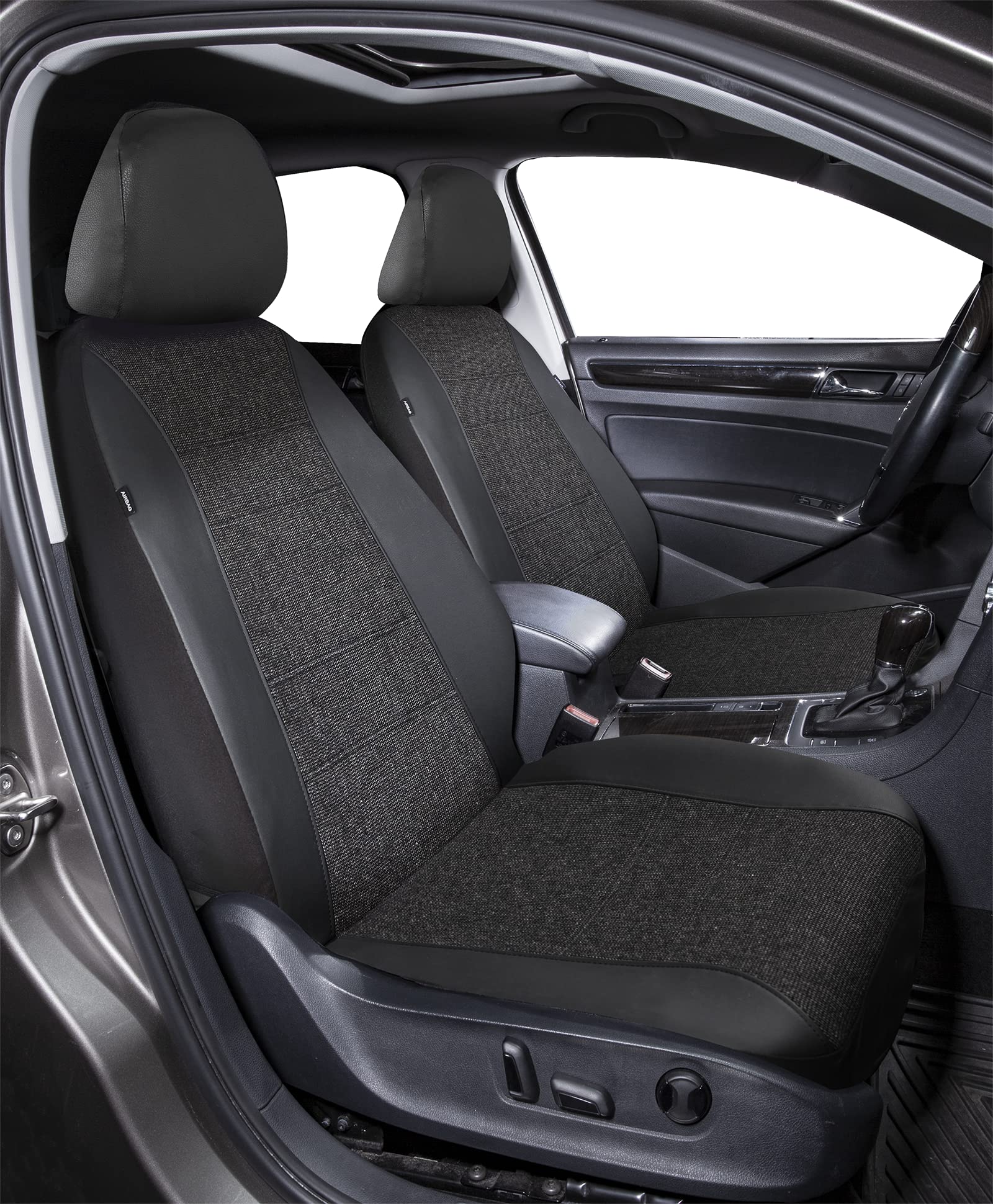Amazon.co.jp: PIC AUTO カーシートカバー フロントシート用 ブラック