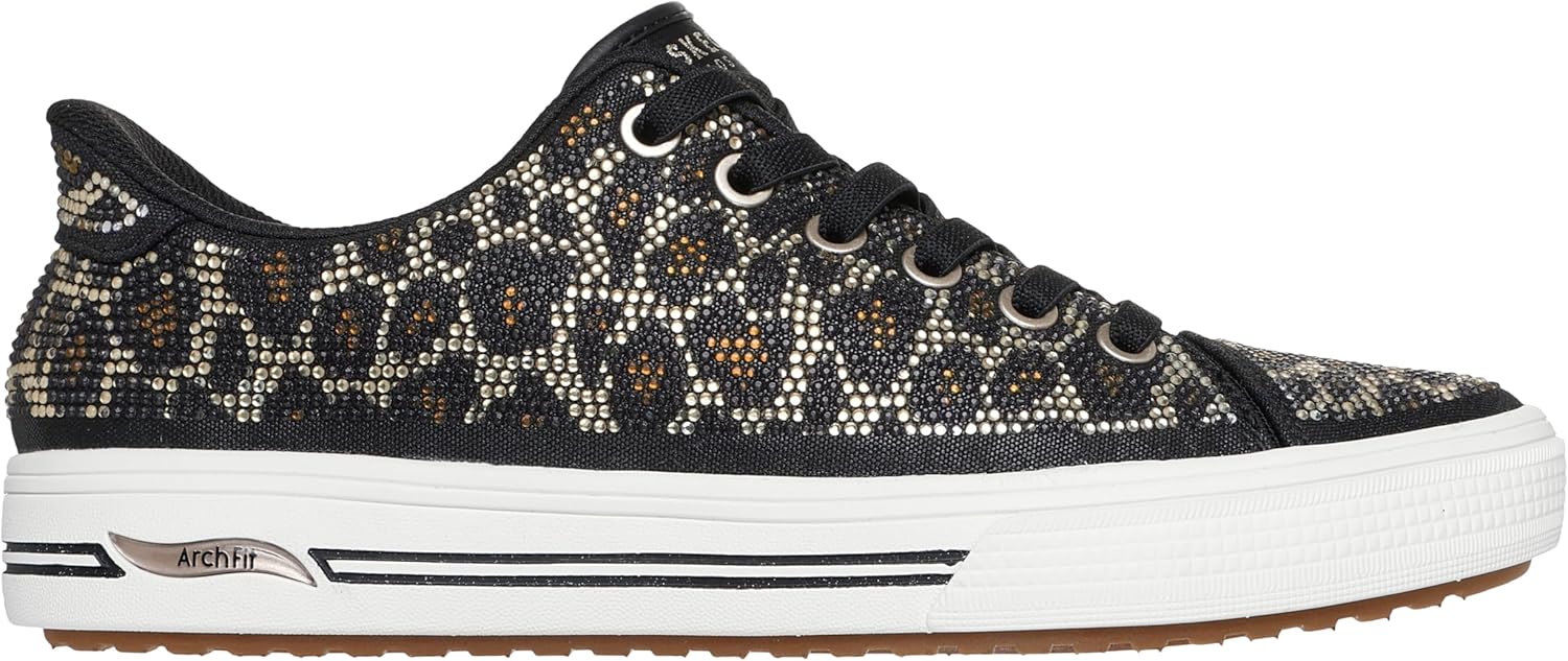 Skechers Women's Arch Fit Arcade - Dazzle You Hands Free Slip-ins