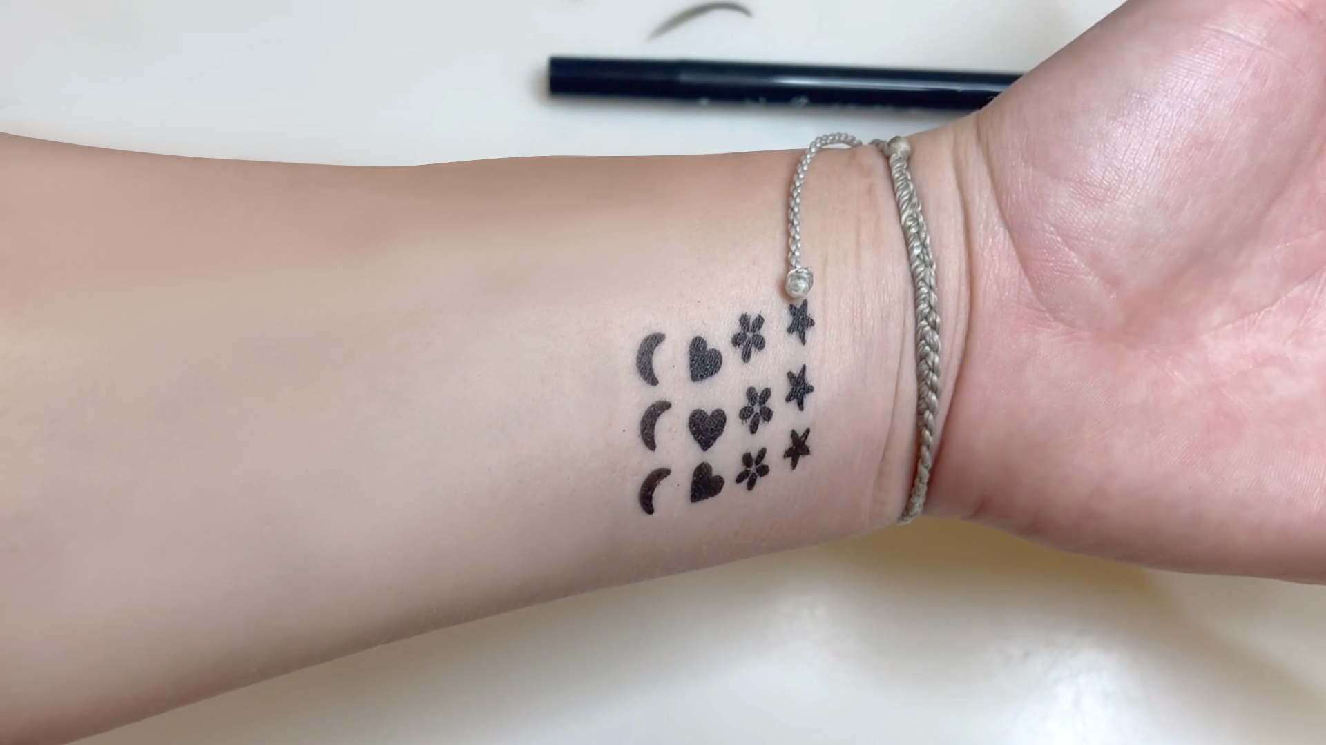 Cute Things To Draw On Your Wrist