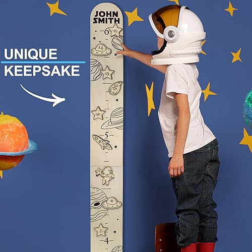 Miniatura 10 de Personalized Wooden Growth Chart for Girls - Height Chart Unicorn for Wall Measurement  Large Wood Growth Chart Girl  Nursery Wall Meter for