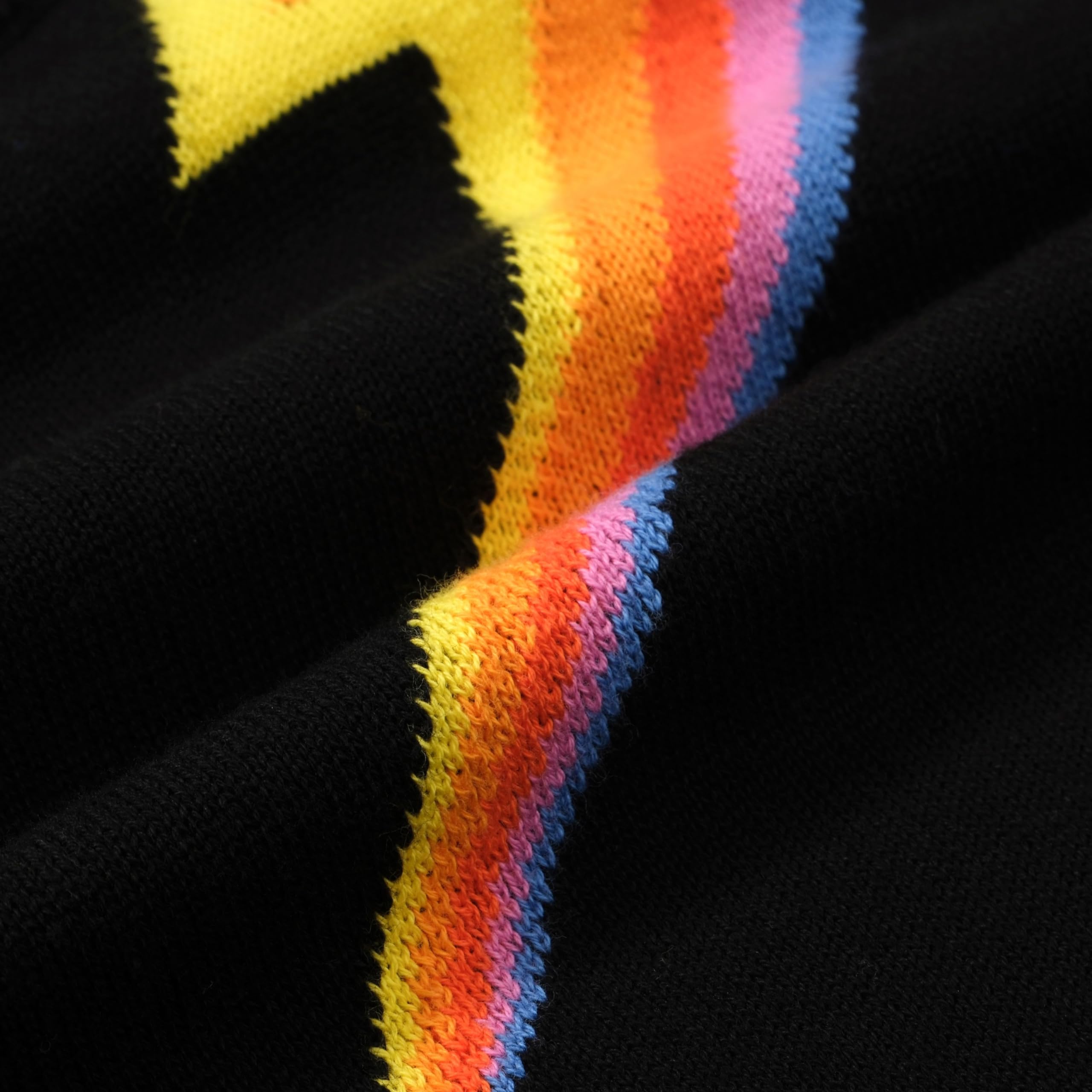 OXKnit - Maglietta da donna a maniche lunghe anni '60, stile retrò, a maglia, basic, casual, a maniche lunghe