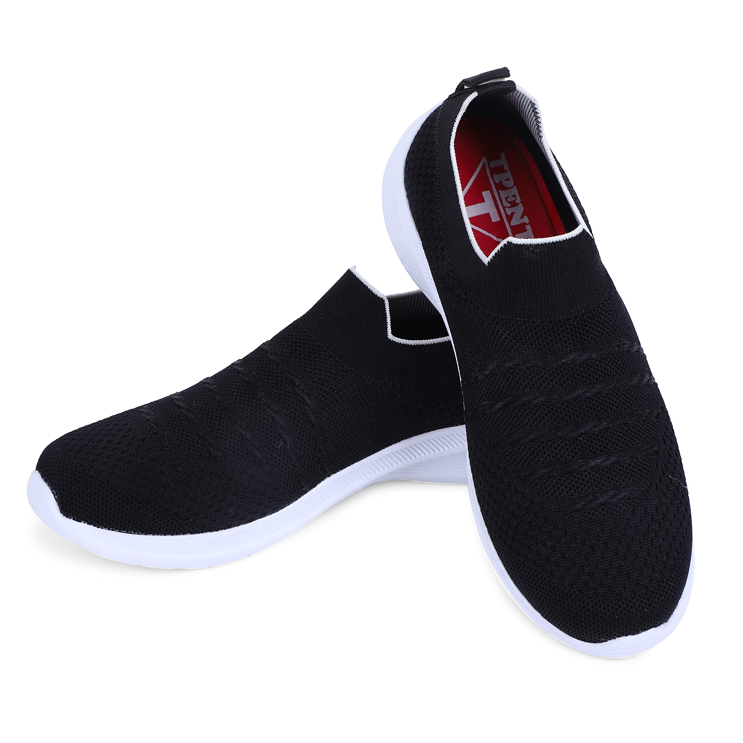 TPENT Comfortable Casual & Sports Slip-on Shoes for Women and Girls(AR-204,Black,5) (B0BGXXYCC8) Amazon Price History, Amazon Price Tracker
