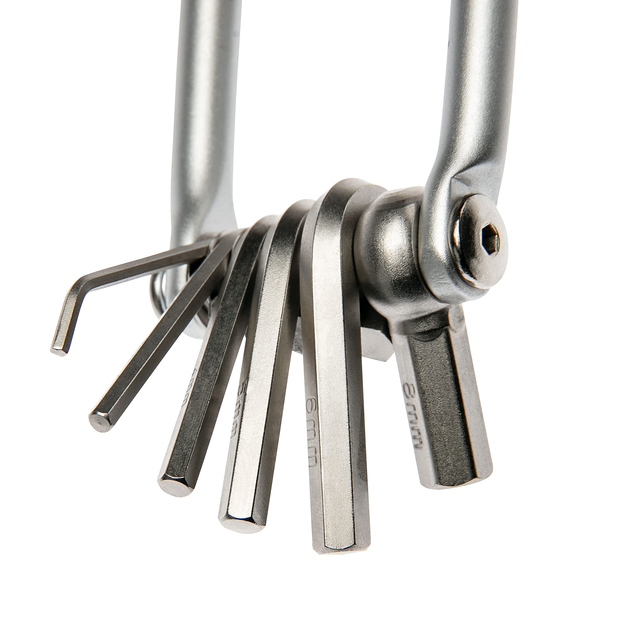 Professioneel fietsgereedschap "20 in 1" reparatieset voor op reis | Voor mountainbike, racefiets & e-bike | Opvouwbaar zakgereedschap | WGB Das Werkzeug - 9