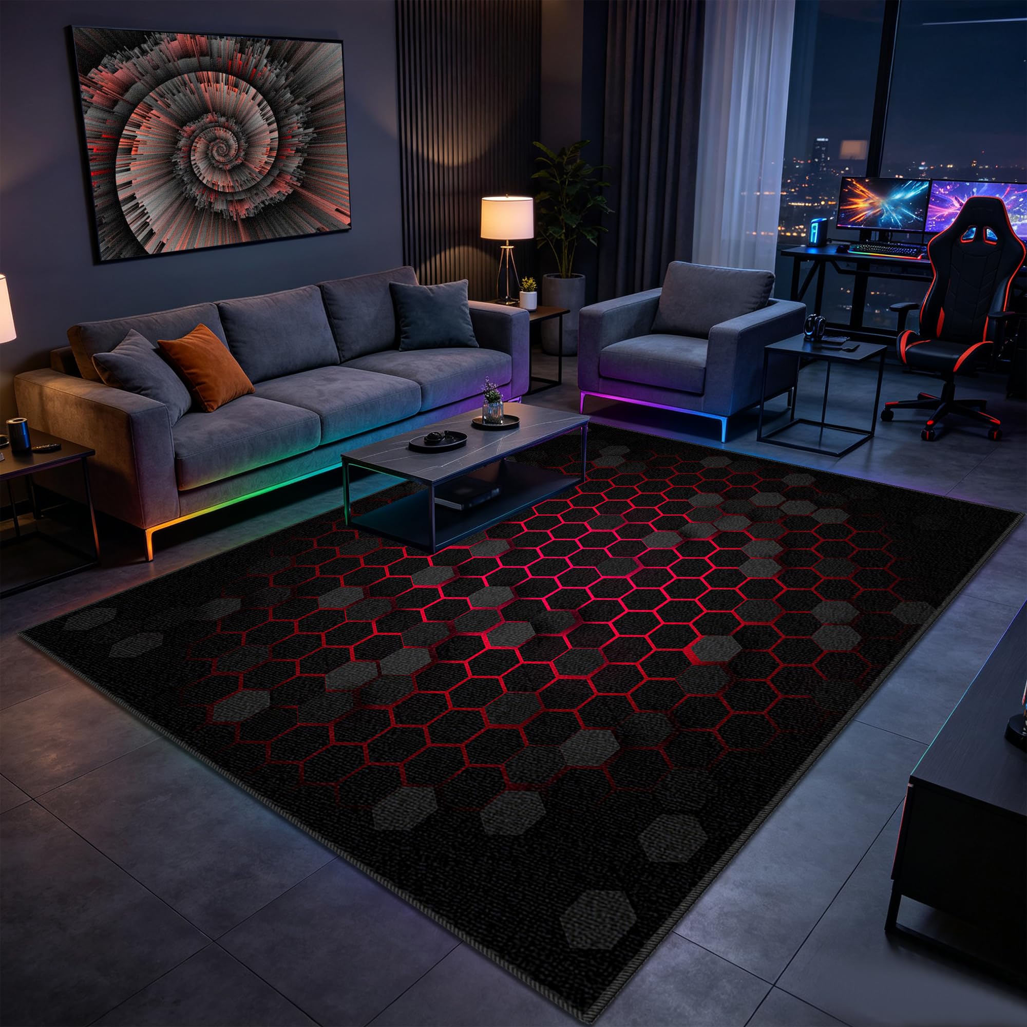 Tapis décoratif 60x100cm antidérapant pour éviter les glissades