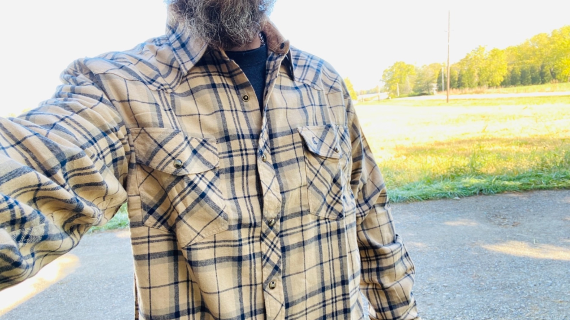Coevals Club Mens Western Cowboy Flannel Corduroy Lined Snap Button Up Cotton Regular Fit Long Sleeve Plaid Shirts photo review