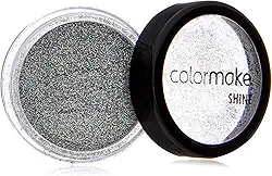 Glitter Shine Extra Fino Prata Pote 3G, Colormake