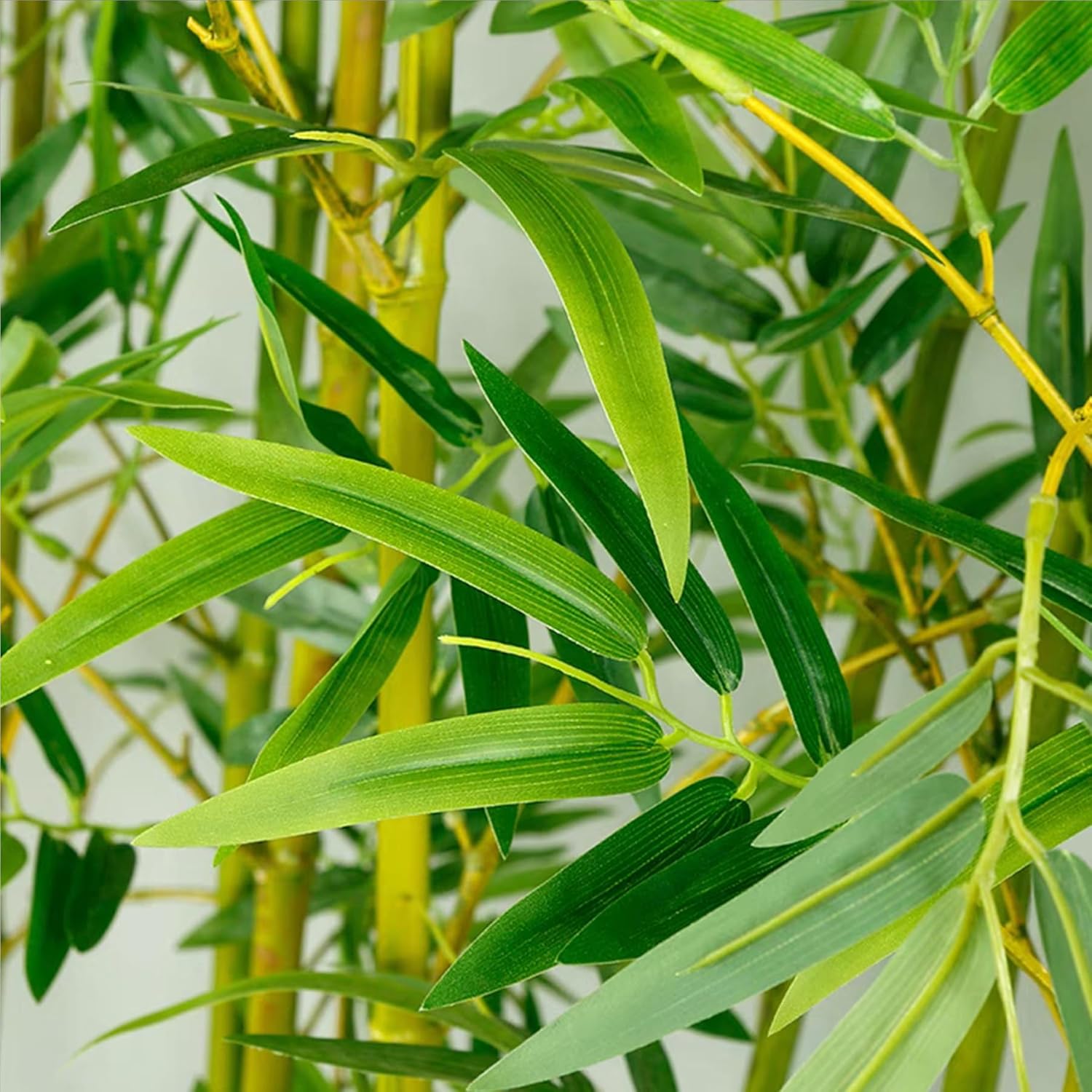 Wetsfgdg 竹垣フェンス 屋外 120cm 人工竹 落ち葉の掃除の手間から解放され 清潔で美しい空間をキープできます オフィス