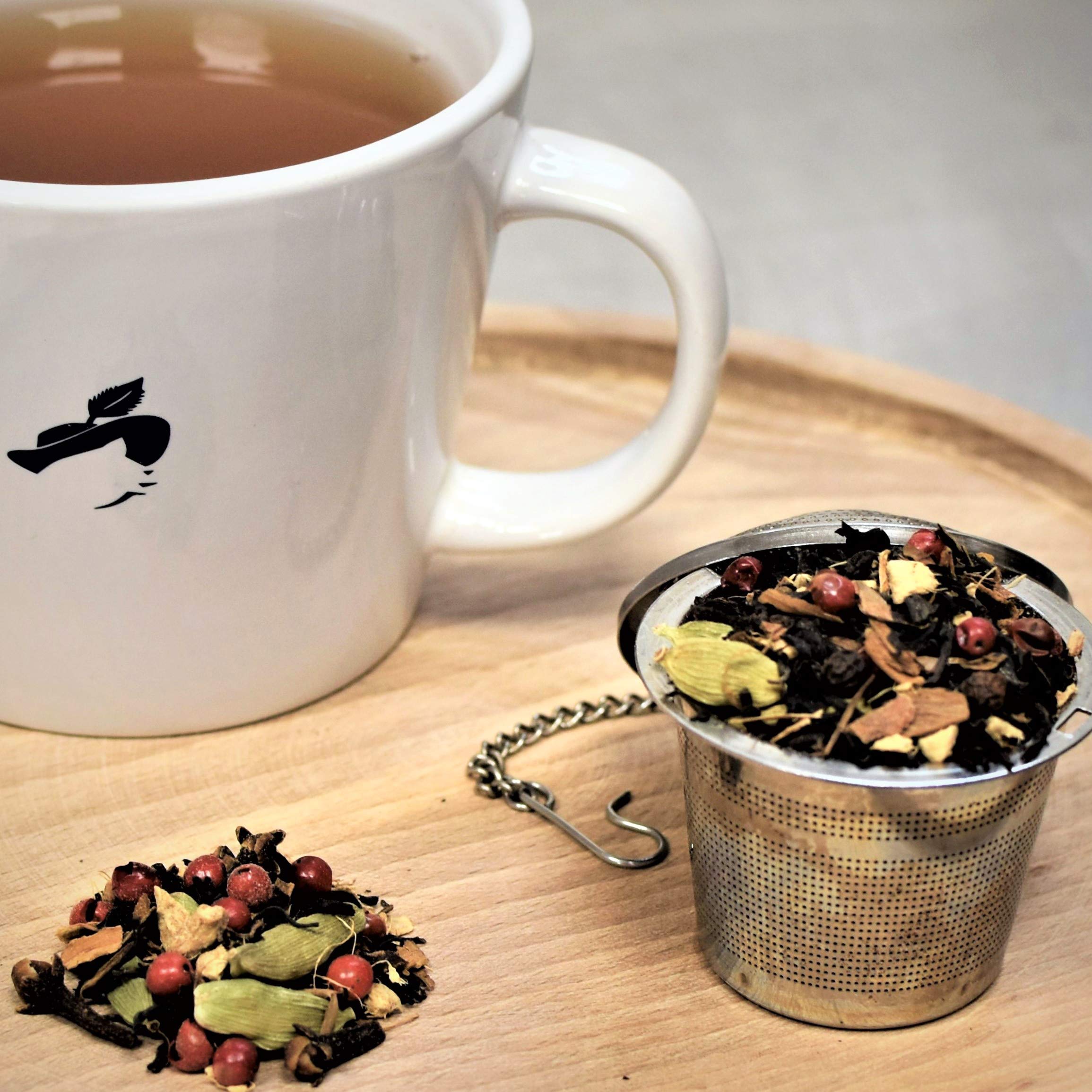 Té Negro Chai BIO 200g - orgánico con especias - bolsa biodegradable