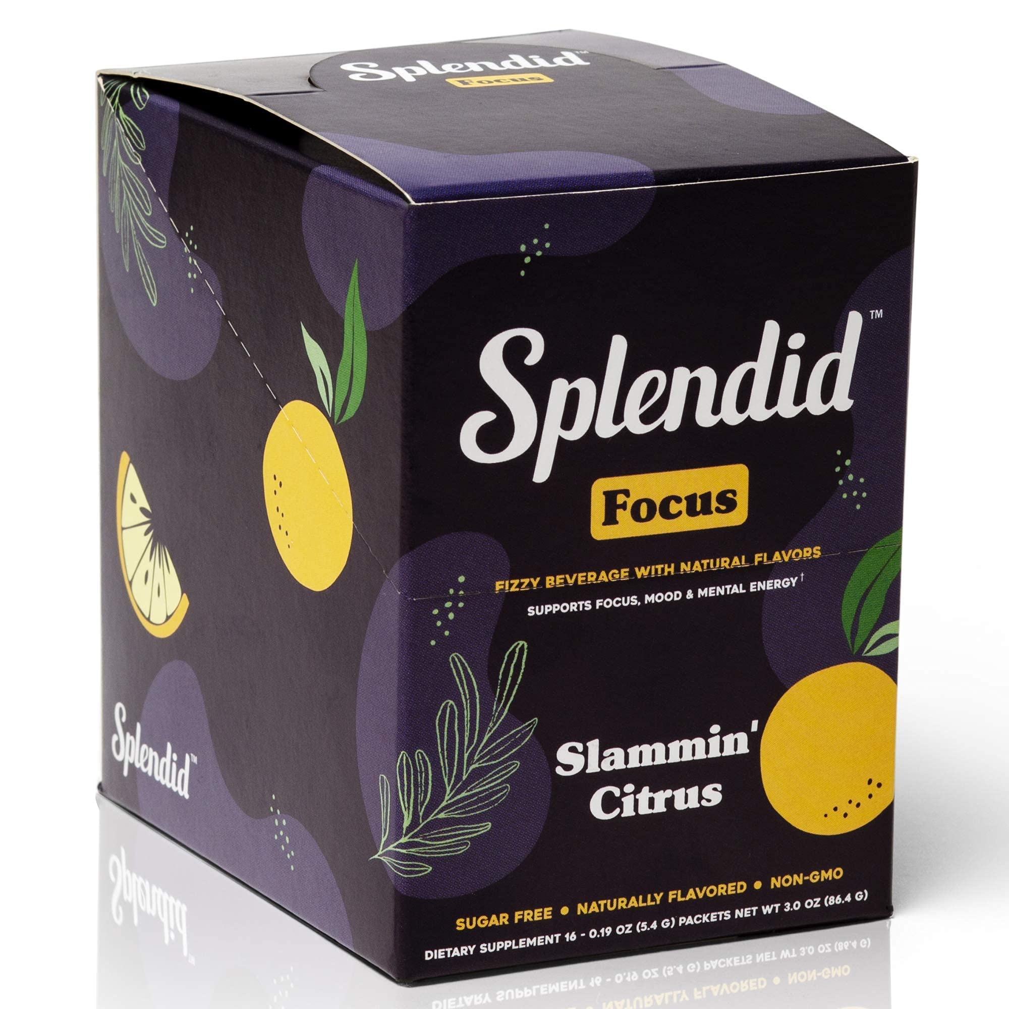 Buy Splendid Focus Healthy Energy Drink Mix, 16 Individual Packets