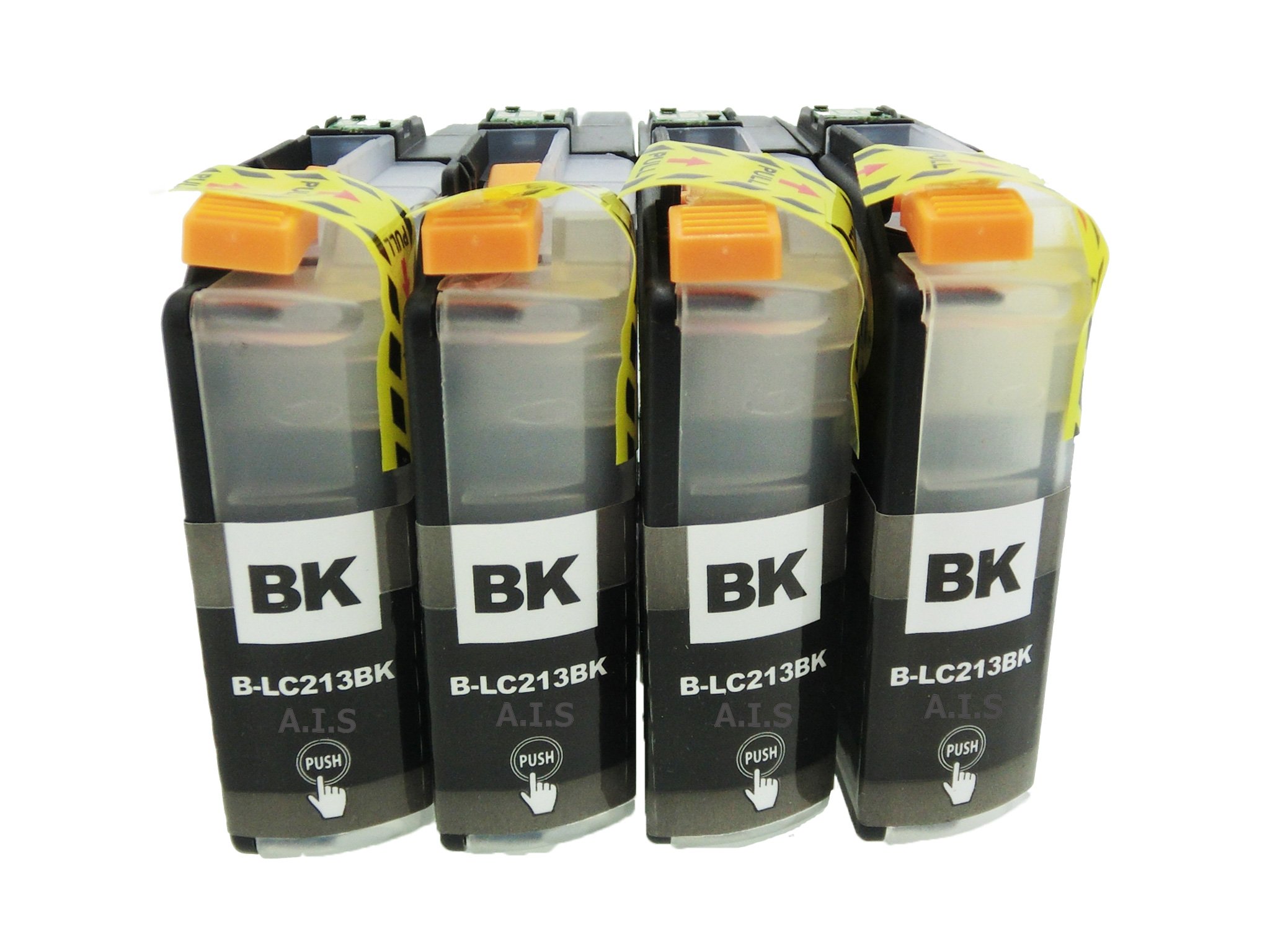 Amazon.co.jp: LC213 BK ブラック 4本セット Brother用 ブラザー互換