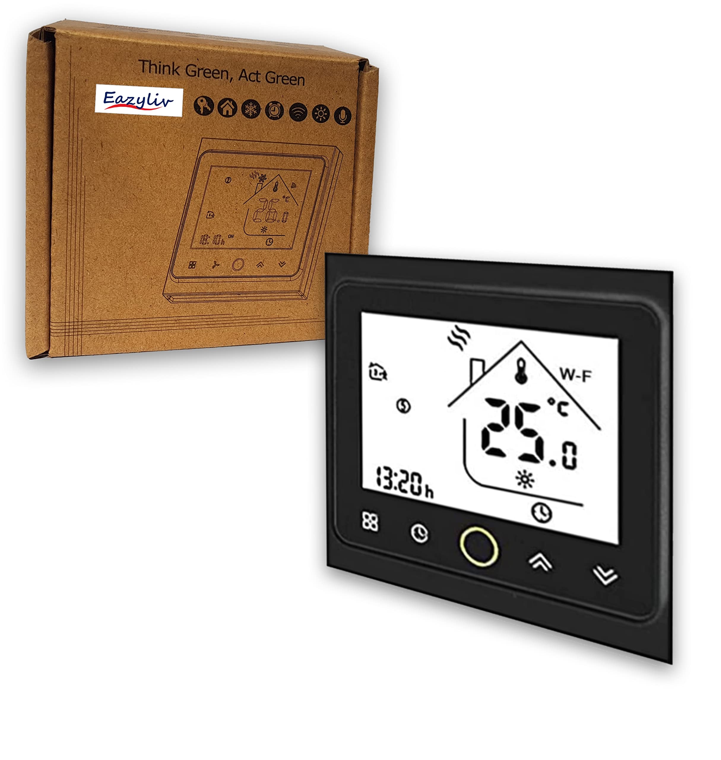 Buy Eazyliv Tuya WiFi Smart Touch Screen Air Conditioner Thermostat