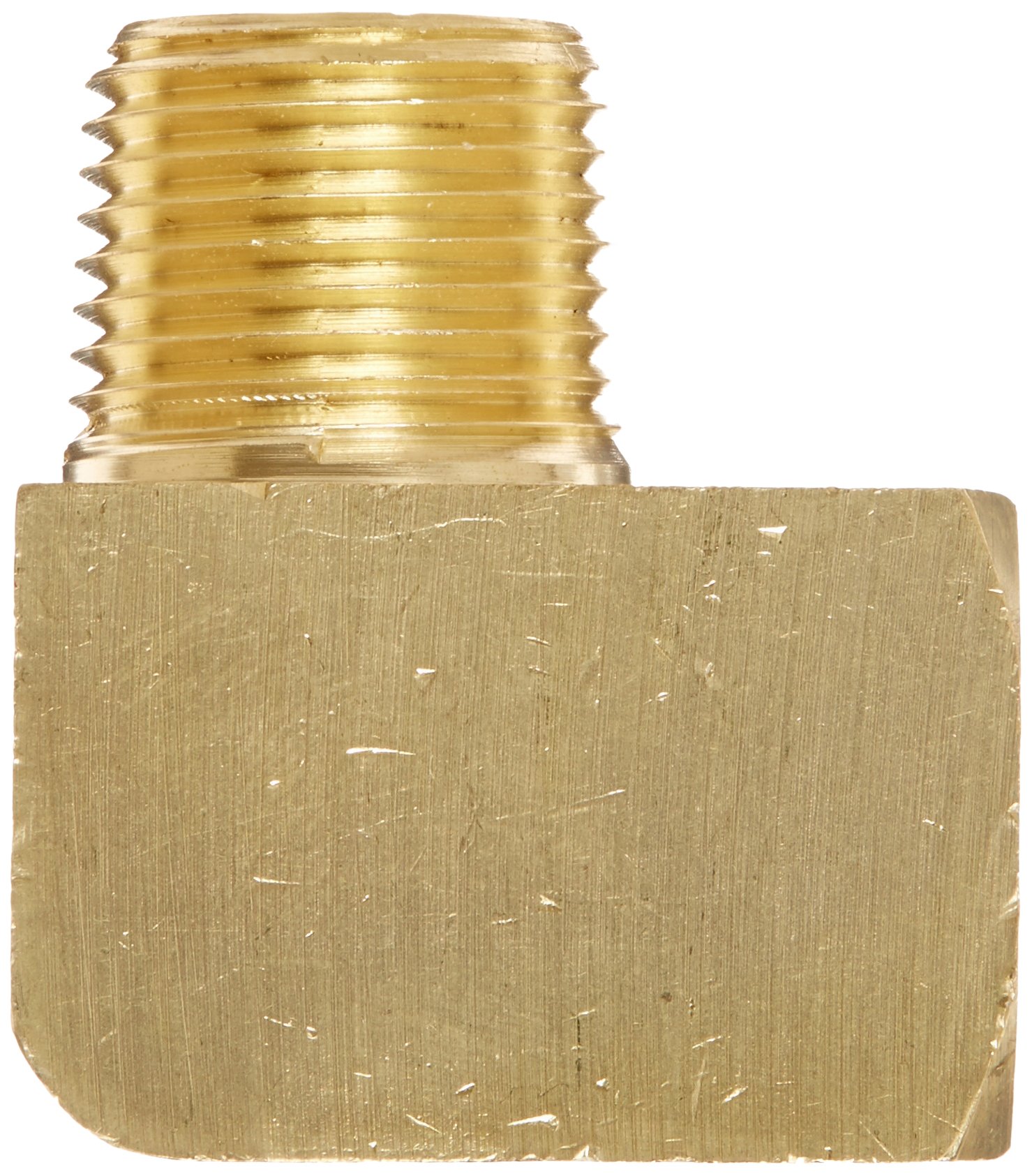 Coxreels 208 Brass 90 Degree Straight Elbow for Spring Driven Reel, 3/8