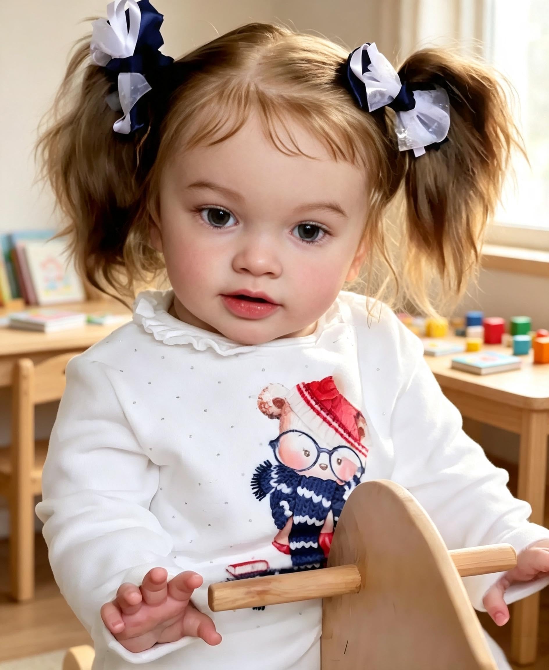 RXDOLL 66 cm duży rozmiar realistyczne lalki Reborn Baby Pippa prawdziwe życie Reborn maluch lalki dziewczyna miękka tkanina winylowa ciało realistyczne maluch lalka bobas ręcznie robione dla dzieci 3