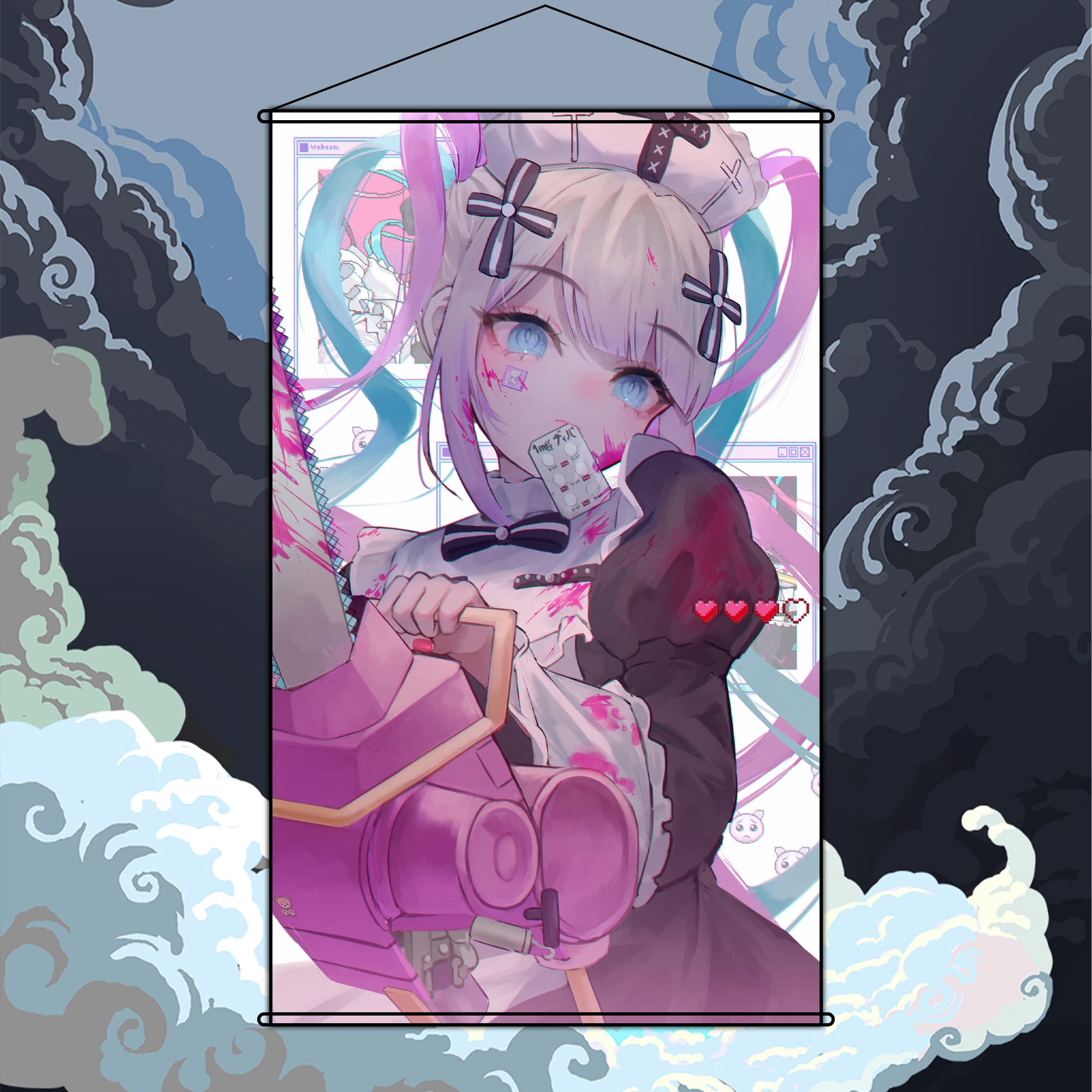 Amazon.co.jp: Starless タペストリー NEEDY_GIRL_OVERDOSE 超てん