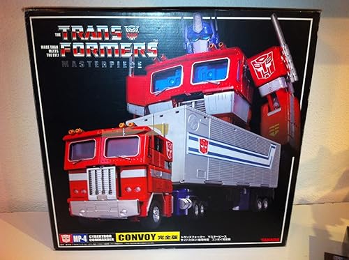 Transformers Optimus Prime Convoy mp-04obra maestra con remolque
