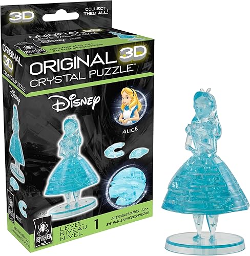 Rompecabezas original de vidrio 3D – Bella, Alicia en el País de las Maravillas