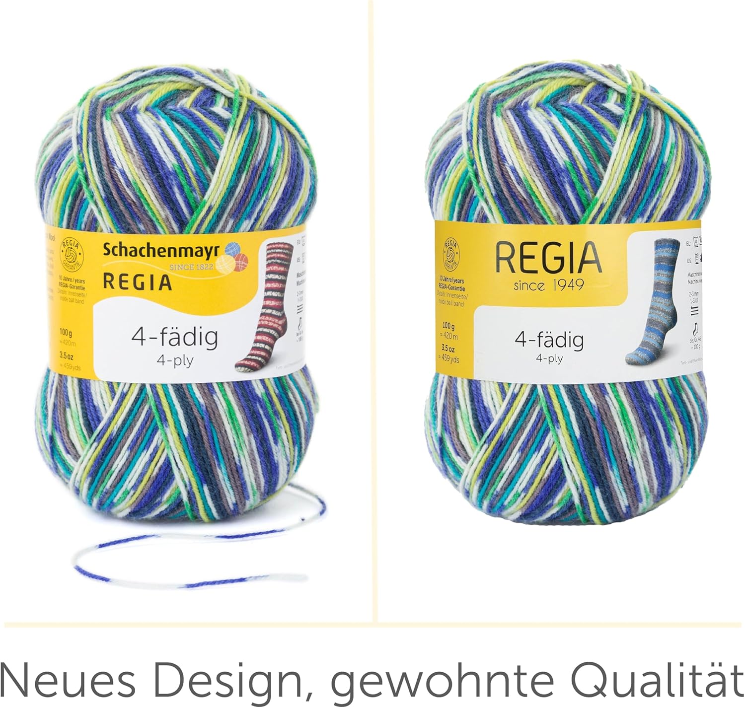 Regia 4 Ply Color 100gm 07205 Pfau Color
