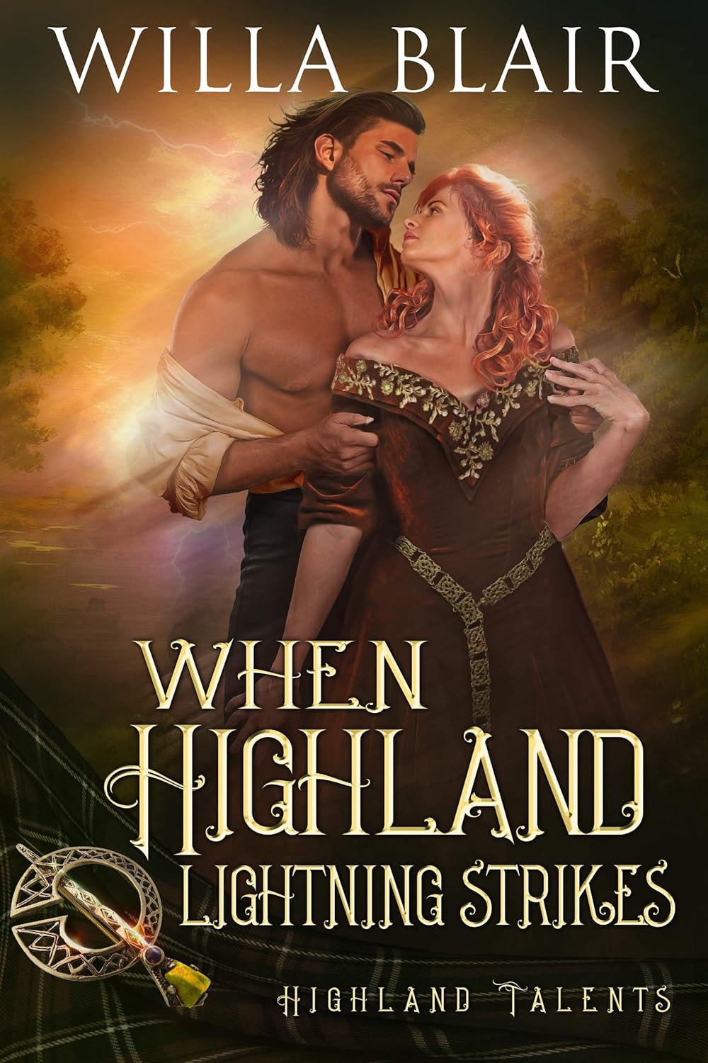 When Highland Lightning Strikes (Highland Talents Book 4)      Kindle Edition