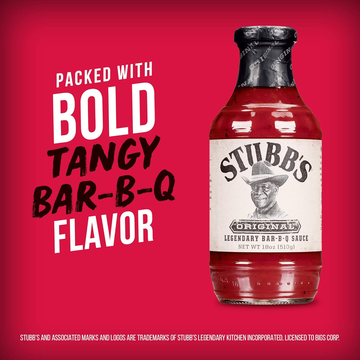 BIGS Sunflower Seeds, Stubb’s Tangy Bar-B-Que Flavor, 5.35 oz. (Pack of 12)