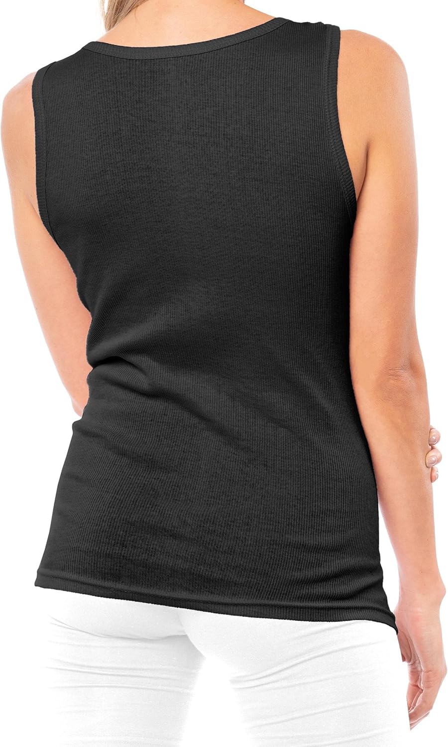 Sexy Basics Tank Tops for Women, Cotton Flex Tank Tops- Multi Packs - Image 3