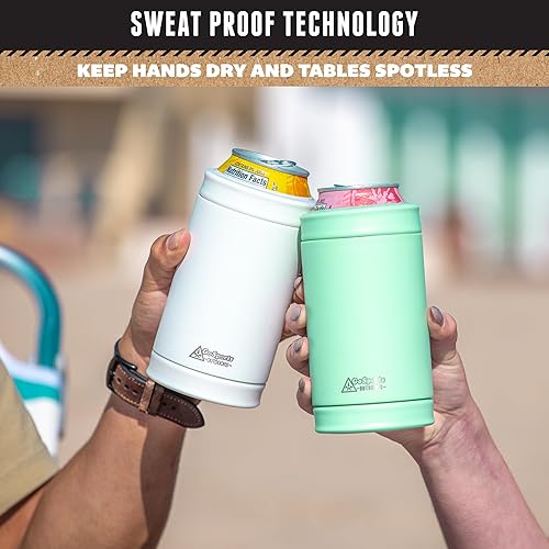 Miniatura 5 de DUALIE - Enfriador de latas aislado 3 en 1, tamaño universal para latas de 12 onzas, latas delgadas y botellas, más de 10 colores disponibles