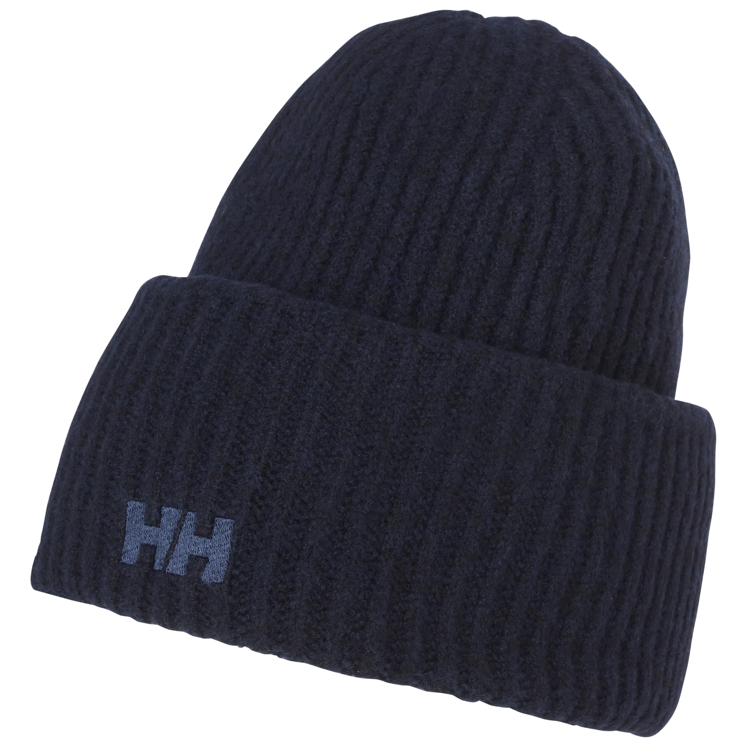 Helly Hansen Unisex Navy Blue Soft Rib Beanie Navy Std