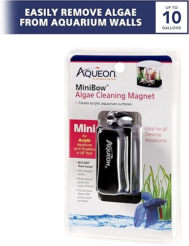 Miniatura 9 de aqueon Mini lazo algas limpieza acuario Imán