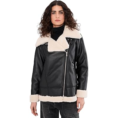 Vince Camuto Zip Front Jacket with Collar birch