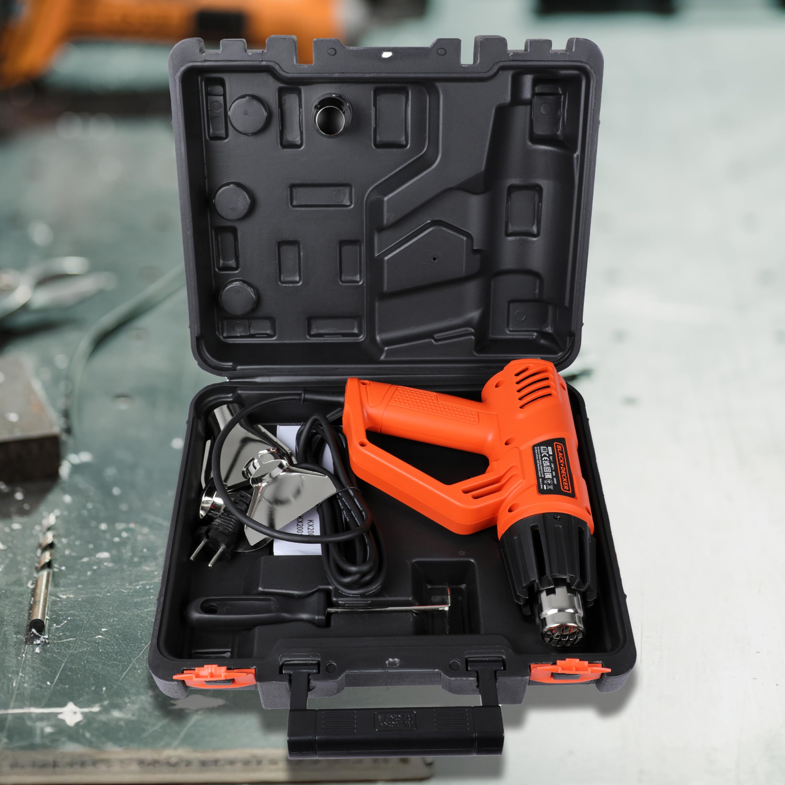 BLACK+DECKER KX2001K Decapador de 2000 W con maletín (230 V)