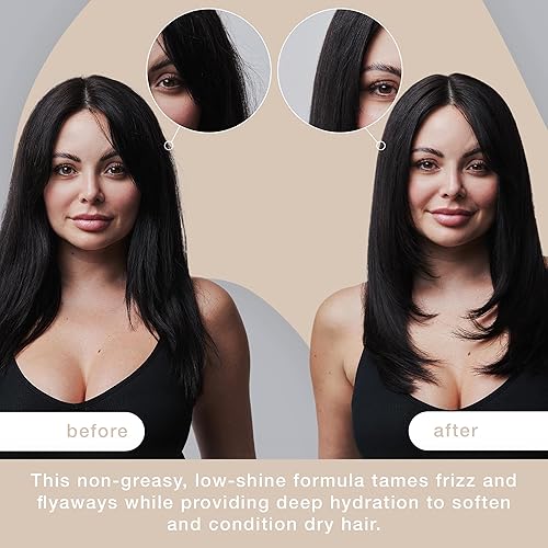 Miniatura 3 de CRVFT - Hidratante diario para el cabello para mujeres aceite  Suero para cabello de mujer  Para cabello seco y dañado  Suero de cabello de aceite