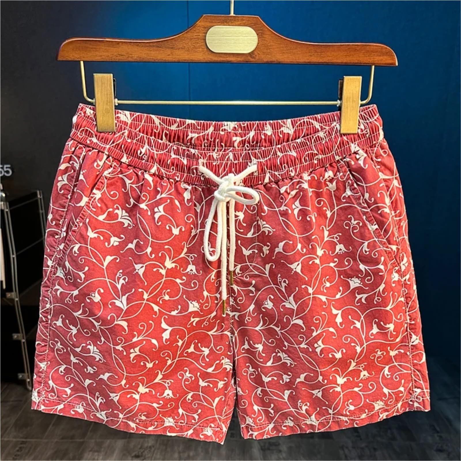 Pantaloni da Spiaggia Estivi da Uomo, Modello alla Moda, Asciugatura Rapida, Tempo Libero, Sport, Pantaloncini 3/4(Gray,2XL 145-160Jin)
