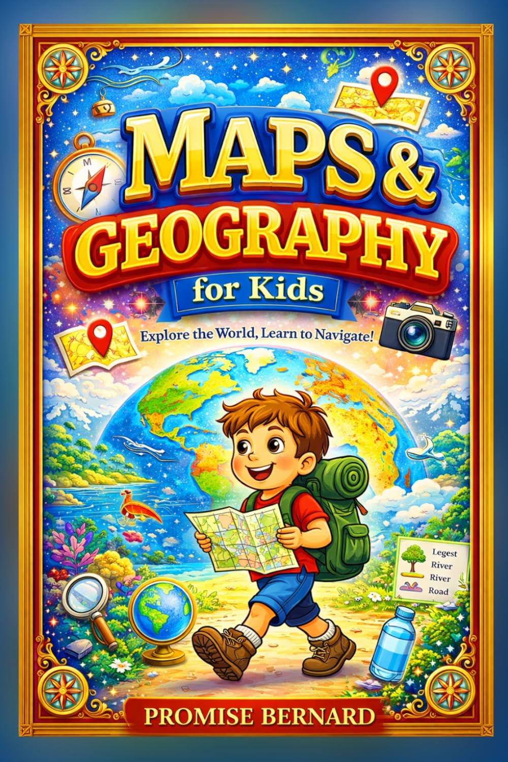 Maps & Geography for Kids: Explore the World, Learn to Navigate!