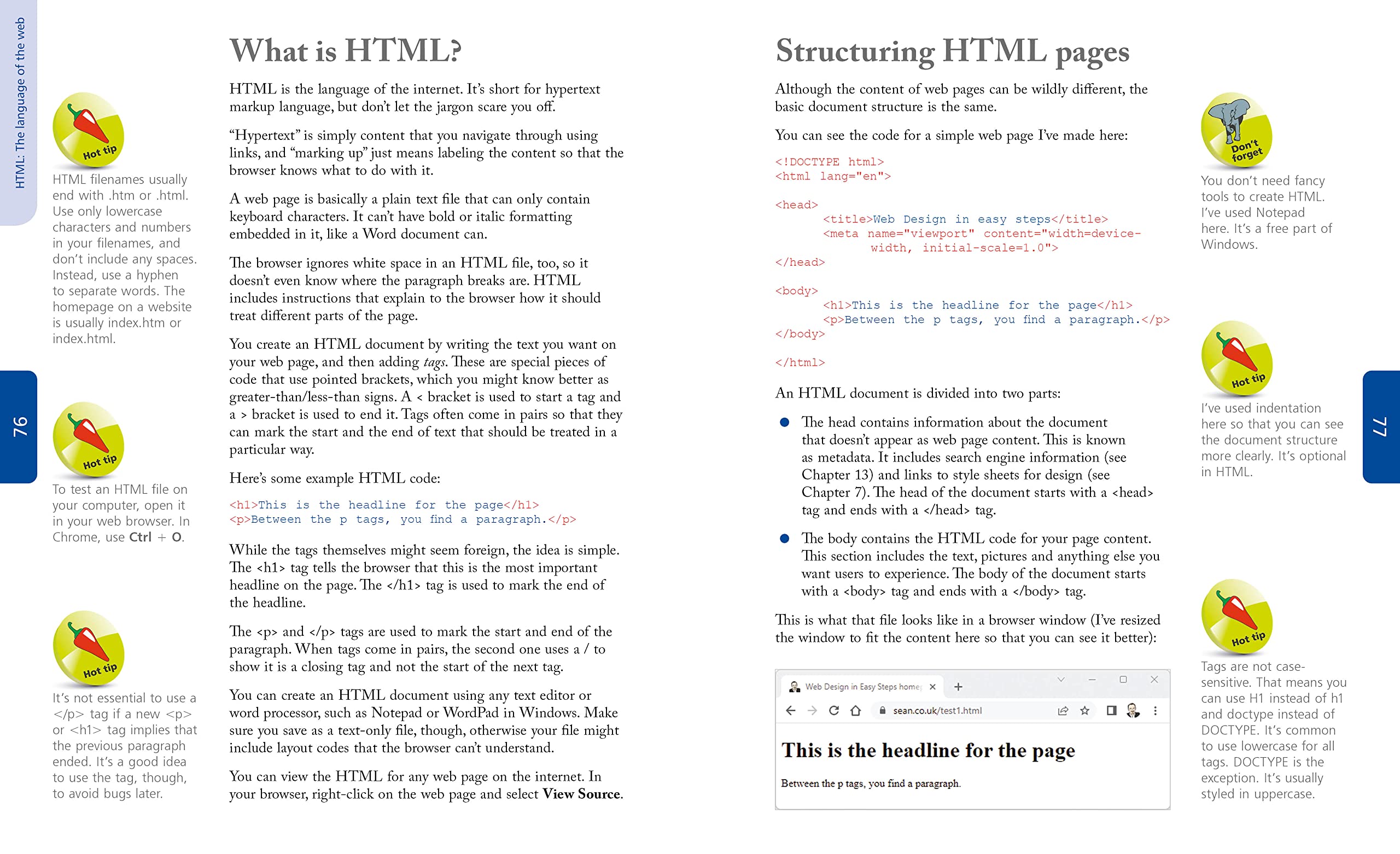 Web Design in easy steps