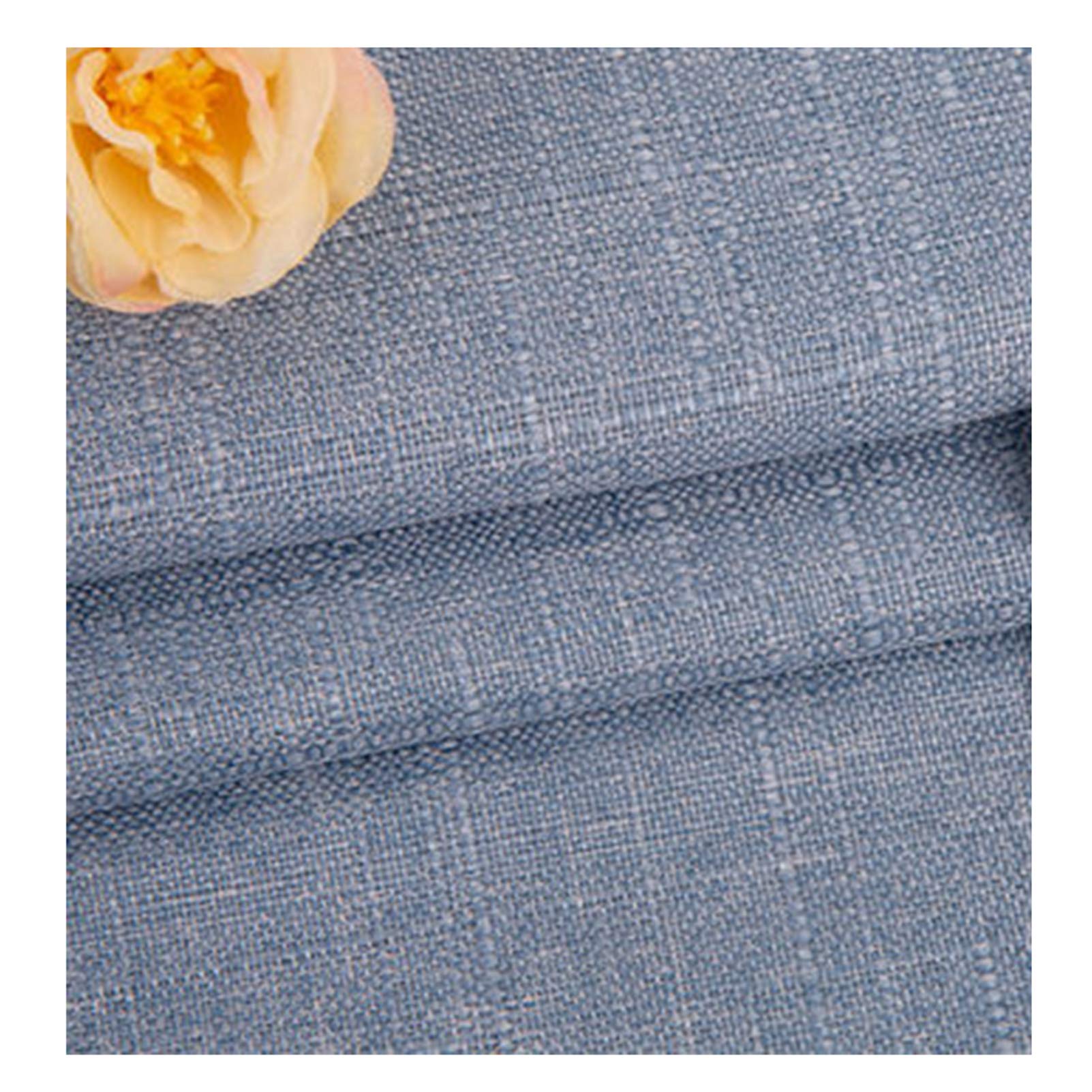 Tissu en lin pour broderie et rideaux esprit maison de campagne