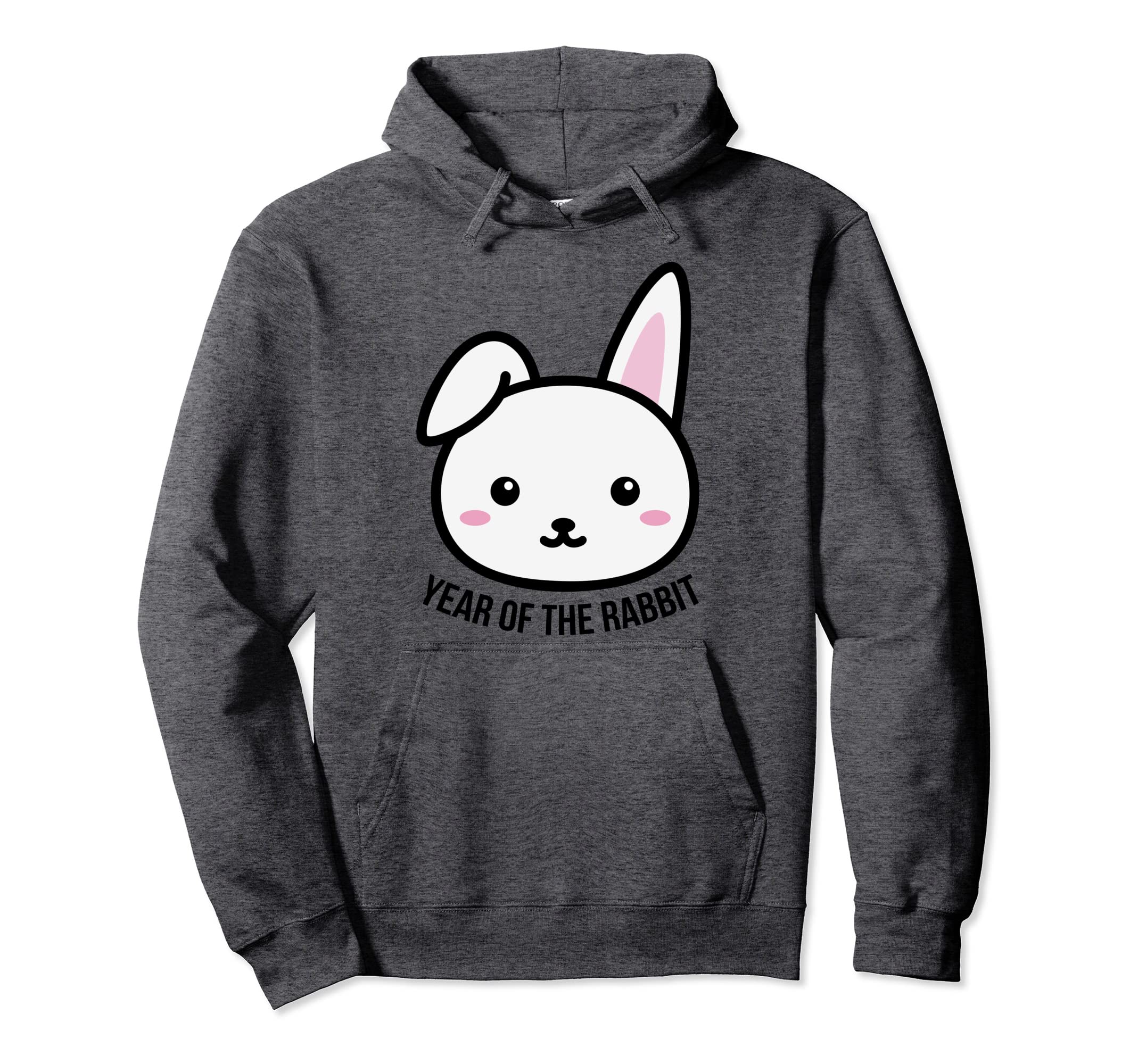 Chinese Zodiac Horoscope Kids Animals Year of the Rabbit Pullover Hoodie