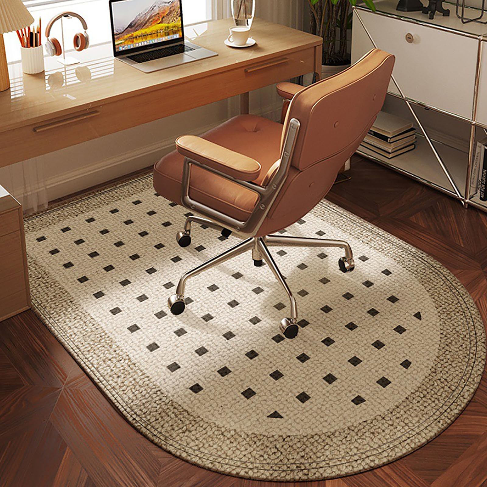 Bürostuhlmatte Für Hartholz & Fliesen - 123x152 Cm Rutschfeste Stuhlunterlage