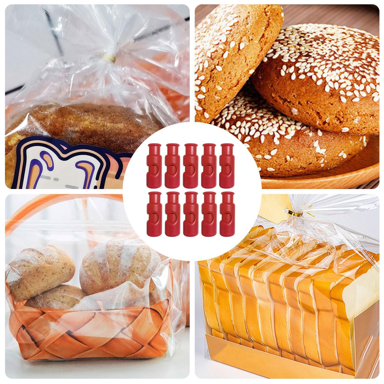 Bread Closer Clips - Snack Bread Sealing Clip | Squeeze Bread Bag Clips Bread Closer Clips - Snack Bread Sealing Clip | Squeeze Bread Bag Clips